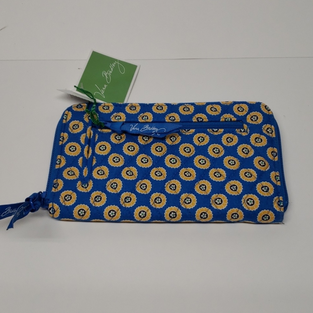 Vera Bradley wallet Riviera Blue